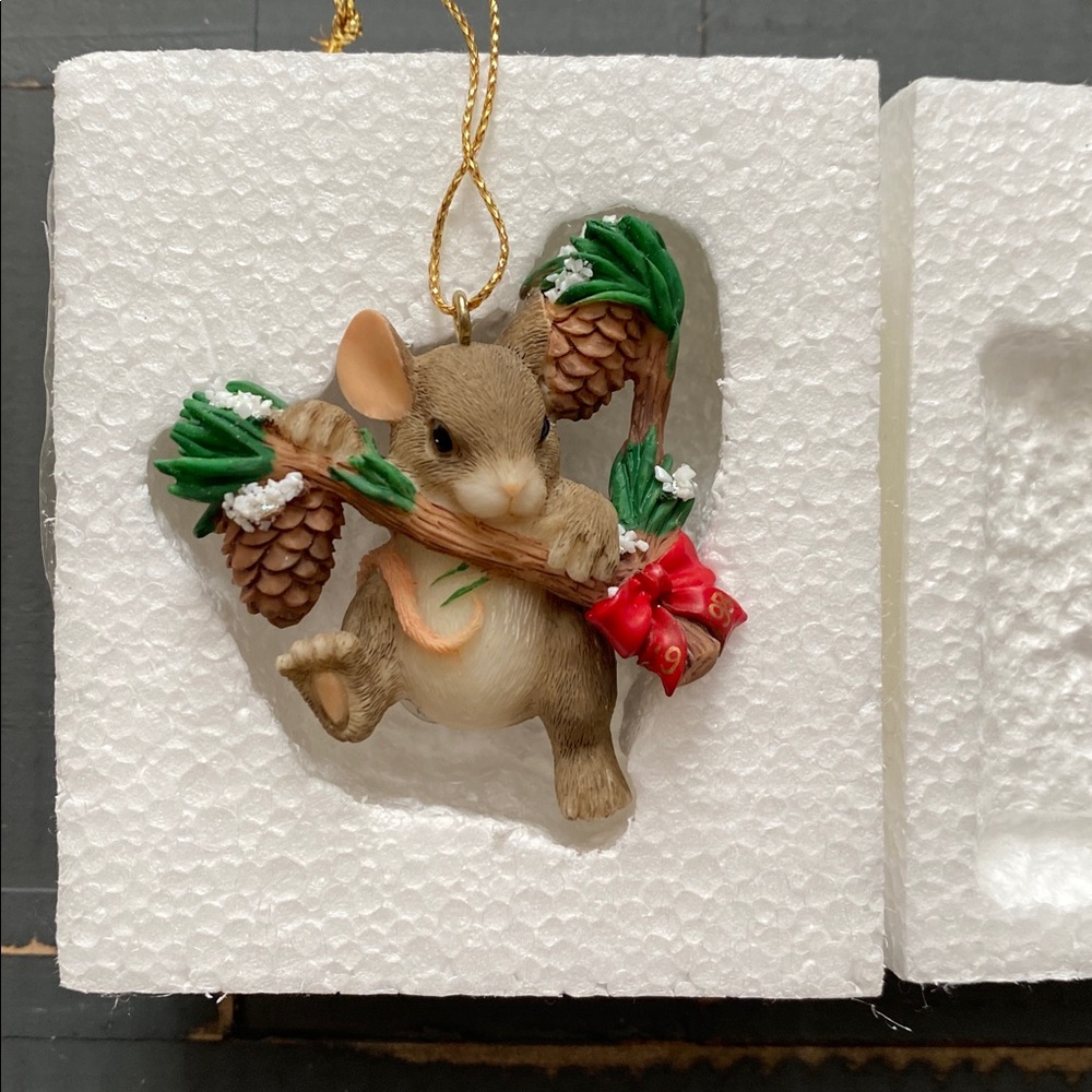 🎄Vintage🎄Fitz & Floyd Charming Tails Christmas Ornament - Picture 6 of 10